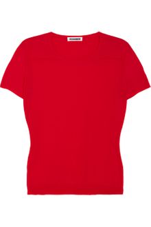 Jil Sander Knitted Cashmere Sweater - Lyst