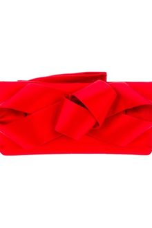 Valentino Bow Detail Clutch - Lyst