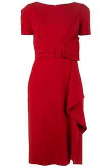 Valentino Bow Detail Dress - Lyst