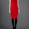 Valentino Sleeveless Dress in Red - Lyst