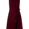 Valentino Rose Detail Dress in Red (rose) - Lyst