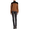 Balenciaga Roll Neck Sweater in Brown (camel) - Lyst