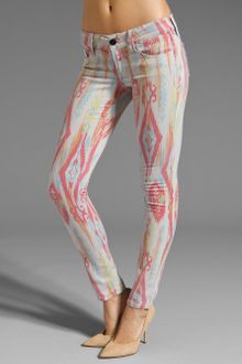 Black Orchid Aztec Print Skinny Denim - Lyst