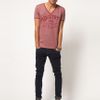 Diesel Tfebrusa Mowhawk Tshirt in Red for Men - Lyst