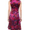 Erdem Printed Silk Satin Dress in Pink (multi) - Lyst