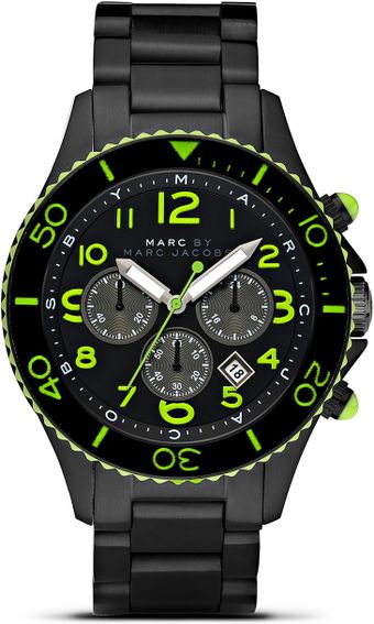 Marc By Marc Jacobs Marc Marine Mens Stainless Steel Watch 46mm - Lyst