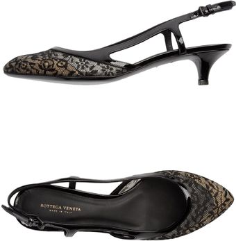 Bottega Veneta Slingbacks - Lyst