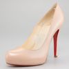 Christian Louboutin Rolando Platform Pump Nude in Beige (nude) - Lyst