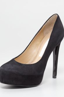Diane Von Furstenberg Renee Suede Platform Pump - Lyst