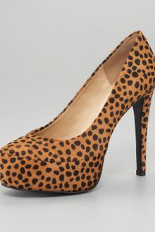 Diane Von Furstenberg Renee Calf Hair Platform Pump - Lyst