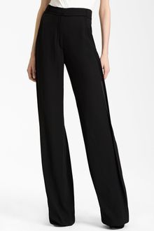 Donna Karan New York Collection Wide Leg Trousers - Lyst