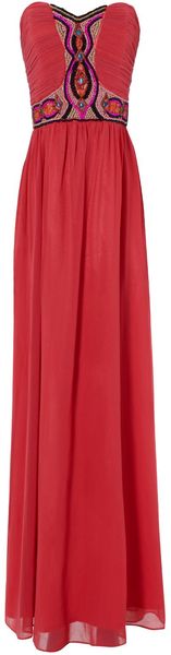 Jane Norman Tribal Bead Maxi - Lyst