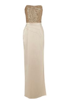 Jane Norman Sequin Bodice Maxi - Lyst