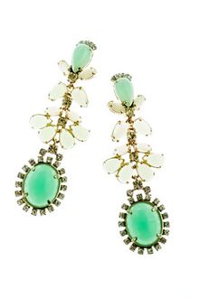 J.Crew Cabochon Fan Earrings - Lyst