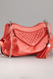Olivia Harris Crossbody Quilted Lambskin Clutch - Lyst