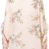 Topshop Willow Print Pussybow Blouse in Pink (light pink) - Lyst