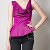 Vivienne Westwood Anglomania Boeing Taffeta Top in Purple (fuschia) - Lyst