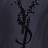 Yves Saint Laurent Flocked Dove Tshirt in Blue for Men (navy) - Lyst