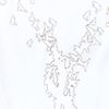 Yves Saint Laurent Flocked Dove Tshirt in White for Men - Lyst