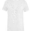Yves Saint Laurent Flocked Dove Tshirt in White for Men - Lyst