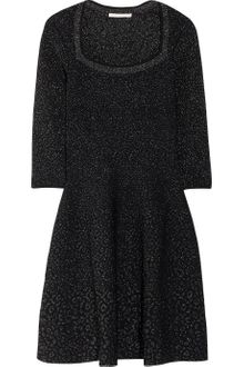 Antonio Berardi Glitterintarsia Stretch Knit Dress - Lyst