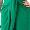 Bcbgmaxazria Lella Short Halter Dress in Green - Lyst