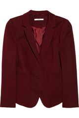 Carven Cottonblend Gabardine Blazer