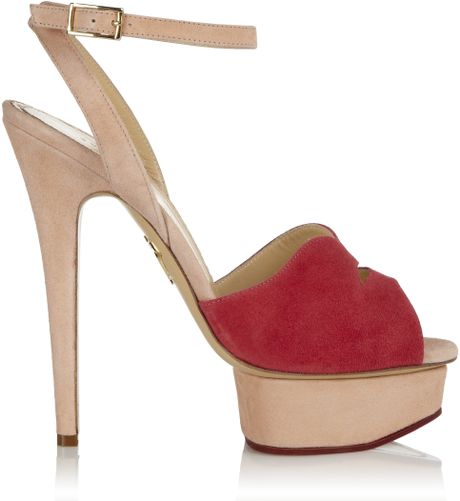 Charlotte Olympia Lipsy in Brown (red) - Lyst