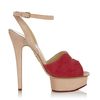 Charlotte Olympia Lipsy in Brown (red) - Lyst