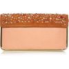 Chloé Sally Swarovski Crystal Embellished Leather Clutch in Pink (rose) - Lyst