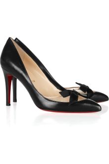 Christian Louboutin Love Me 85 Leather and Mesh Pumps - Lyst