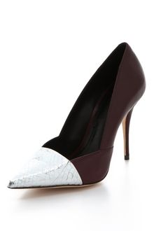 Elizabeth And James Sash Snake Dorsay Pumps - Lyst