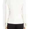 Emilio Pucci Virgin Wool and Silkblend Twill Blazer in Beige (cream) - Lyst