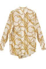 Equipment Daddy Antonia Scarf Print Blouse