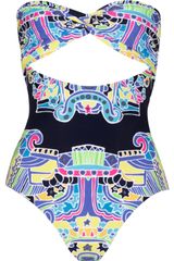 Mara Hoffman Carnival Printed Bandeau Swimsuit