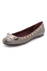 Marc By Marc Jacobs Studded Mouse Flats