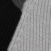 Narciso Rodriguez Colorblock Jersey and Ribbed Merino Wool Sweater in Gray - Lyst