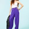Nasty Gal Just Cruisin Palazzo Pants in Purple - Lyst