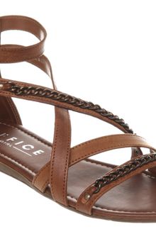 Office Nefreteri Sandal Tan Leather - Lyst