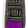 Oscar De La Renta Embellished Tulle Jacket in Black - Lyst