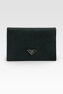 Prada Vertical Bicolor Card Case - Lyst