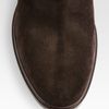 Prada Suede Double Buckle Boots in Brown - Lyst