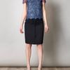 Preen Enid Sequin and Lace Top in Blue (navy) - Lyst
