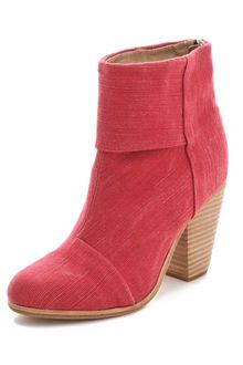 Rag & Bone Classic Newbury Canvas Booties - Lyst