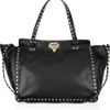 Valentino Studded Leather Tote in Black - Lyst