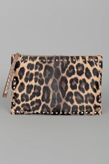 Valentino Rock Star Studded Clutch  - Lyst