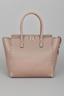 Valentino Rock Star Studded Shopper  - Lyst