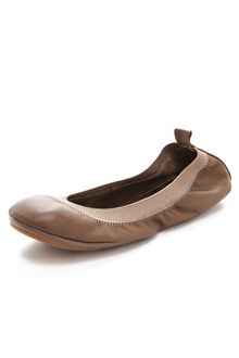 Yosi Samra Elastic Top Line Ballet Flats - Lyst
