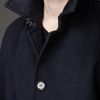 Burberry Midlength Wool Cashmere Trench Coat in Blue for Men (navy) - Lyst
