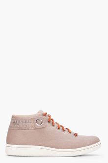 Diesel Taupe Daffy Shoes - Lyst